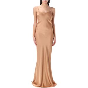 Andamane, Dames, Jurken, Roze, Maat: 2XS Poliester,