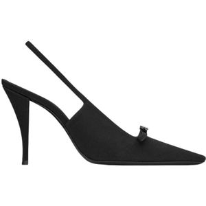 Saint Laurent, Dames, Schoenen, Zwart, Maat: 38 EU