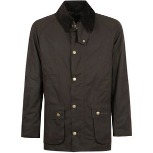 Barbour, Heren, Jassen, Groen, Maat: S Katoen,