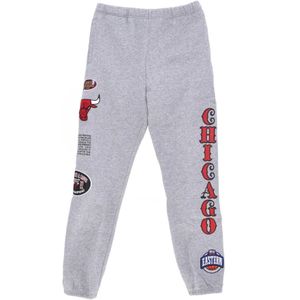 Mitchell & Ness, Heren, Broeken, Grijs, Maat: XL Fleece,