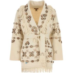 Alanui, Dames, Truien, Veelkleurig, Maat: XS Zijde,