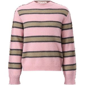 Marni, Heren, Truien, Veelkleurig, Maat: L Mohair,