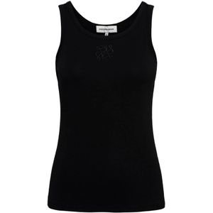 &Co Woman, Dames, Tops, Zwart, Maat: M Viscose,