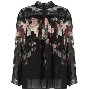 Zimmermann - Blouse - Zwart - Viscose