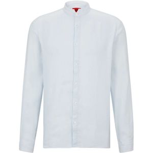 Hugo, Heren, Overhemden, Blauw, Maat: L Katoen,