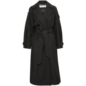 InWear, Dames, Mantels, Zwart, Maat: XS