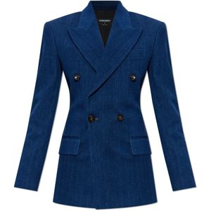 Dsquared2, Dames, Jassen, Blauw, Maat: M