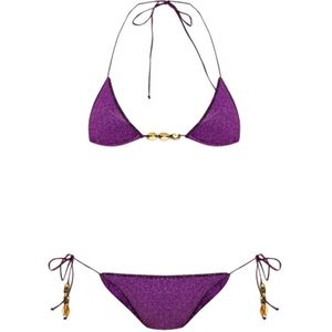 Oseree, Dames, Badkleding, Paars, Maat: L Polyamide,