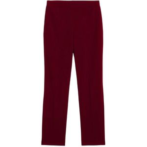 Oltre, Dames, Broeken, Rood, Maat: S Poliester,