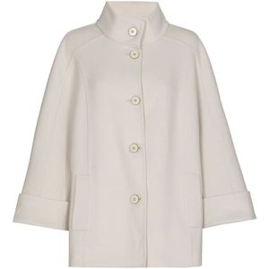 Marie Méro, Dames, Mantels, Beige, Maat: L Wol,
