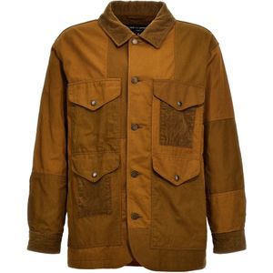 Comme des Garçons, Heren, Jassen, Bruin, Maat: L Velours,