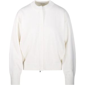 Max Mara, Dames, Truien, Wit, Maat: M Wol,