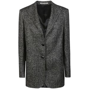 Tagliatore, Dames, Jassen, Zwart, Maat: M Wol,