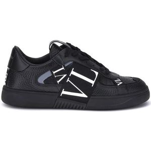 Valentino Garavani - Vl 7N - Lage Sneakers - Zwart - Leer