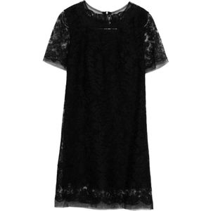 Ermanno Scervino, Dames, Jurken, Zwart, Maat: XS