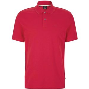 Hugo, Heren, Tops, Rood, Maat: 4XL Katoen,