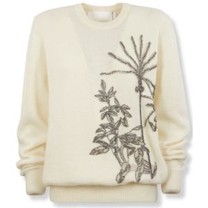 Costarellos, Dames, Truien, Wit, Maat: M Mohair,