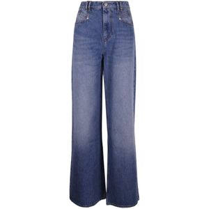 Marant étoile, Dames, Jeans, Blauw, Maat: M Katoen,