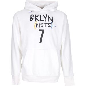 Nike, Heren, Sweatshirts & Hoodies, Wit, Maat: M Katoen,