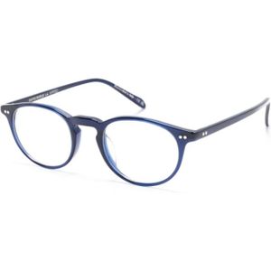 Oliver Peoples, unisex, Accessoires, Blauw, Maat: 49 MM Denim,