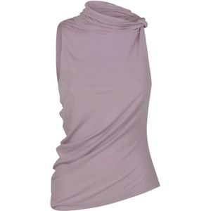 Courrèges, Dames, Tops, Roze, Maat: L Jersey,