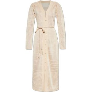 Cult Gaia, Dames, Truien, Beige, Maat: XS Viscose,