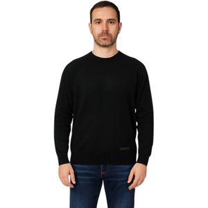 John Richmond, Heren, Sweatshirts & Hoodies, Zwart, Maat: S Viscose,