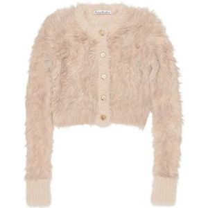 Acne Studios, Dames, Truien, Bruin, Maat: L