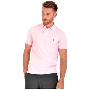 Polo Ralph Lauren, Heren, Tops, Roze, Maat: 2XL