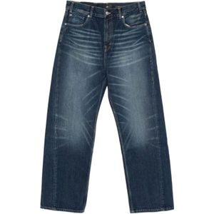 7 For All Mankind, Heren, Jeans, Blauw, Maat: W29 Denim,