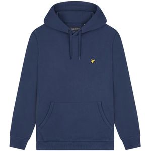 Lyle & Scott, Heren, Sweatshirts & Hoodies, Blauw, Maat: 2XL Katoen,