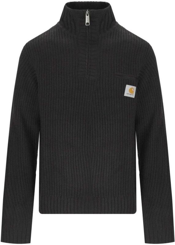 Carhartt WIP - Detroit 1/2 Zip - Sweater - Zwart