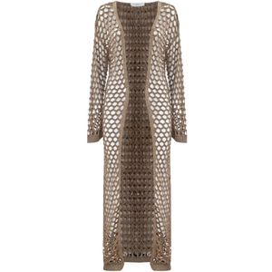 Kocca, Dames, Truien, Beige, Maat: M Viscose,