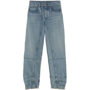 Jil Sander, Dames, Jeans, Blauw, Maat: M Denim,
