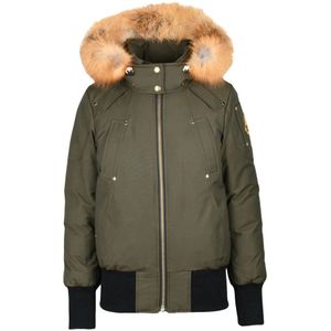 Moose Knuckles, Dames, Jassen, Groen, Maat: S Katoen,