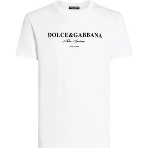 Dolce & Gabbana, Heren, Tops, Wit, Maat: XL