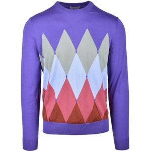 Ballantyne, Heren, Truien, Veelkleurig, Maat: L Katoen,