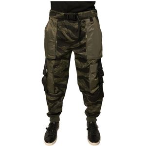 Dolce & Gabbana, Heren, Broeken, Veelkleurig, Maat: L Katoen,