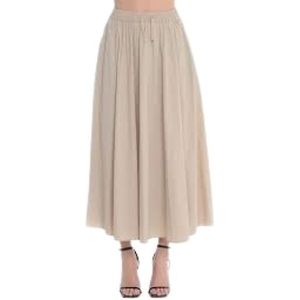 Herno, Dames, Rokken, Beige, Maat: XS Poliester,