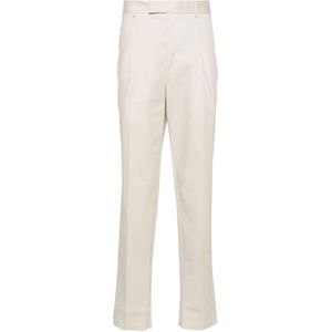 Zegna, Heren, Broeken, Beige, Maat: XL Katoen,
