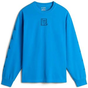 Vans, Heren, Sweatshirts & Hoodies, Blauw, Maat: M Katoen,