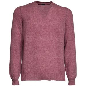Fedeli, Heren, Truien, Roze, Maat: M Kasjmier,