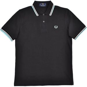 Fred Perry, Heren, Tops, Zwart, Maat: 2XS Katoen,
