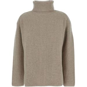 P.a.r.o.s.h., Dames, Truien, Beige, Maat: M Kasjmier,