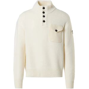 North Sails, Heren, Truien, Beige, Maat: L Wol,