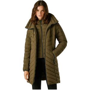 Pepe Jeans, Dames, Mantels, Groen, Maat: XL Poliester,