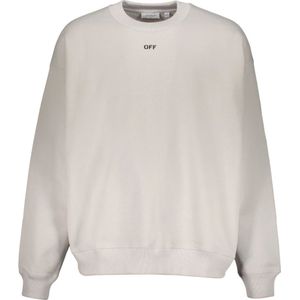 Off White, Heren, Sweatshirts & Hoodies, Grijs, Maat: XL