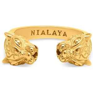 Nialaya, Dames, Accessoires, Geel, Maat: 56 MM