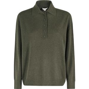 Vince, Dames, Truien, Groen, Maat: XS Kasjmier,