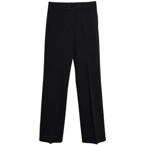 ViCOLO, Dames, Broeken, Zwart, Maat: M